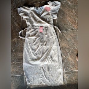 Ivy City Co Lillie Dress Champagne Wedding Cocktail Bridesmaid  XXL NWT